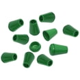 thumbnail image 2 of 10 piezas de topes de campana para extremos de cuerda, cierres para extremos de cuerda, suministros de moda multifuncionales Verde, 2 of 9