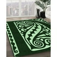 thumbnail image 2 of Ahgly Company Indoor Rectangle Patterned Night Black Area Rugs, 5' x 8', 2 of 6