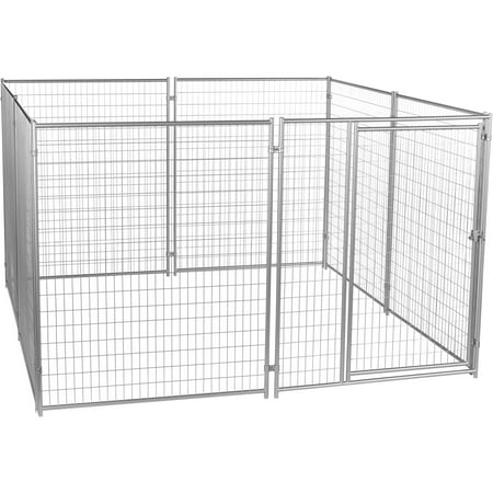 Lucky Dog 6’H x 10’W x 10’L Modular Welded Wire Kennel Kit