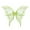Green, variant on Coollooc Halloween Fairy Wings Costume Set for Adults - Elf Accessories Butterfly Wings for Halloween or Daily Party Decor, Halloween Costumes for Women Sparkly Assistant(Black)