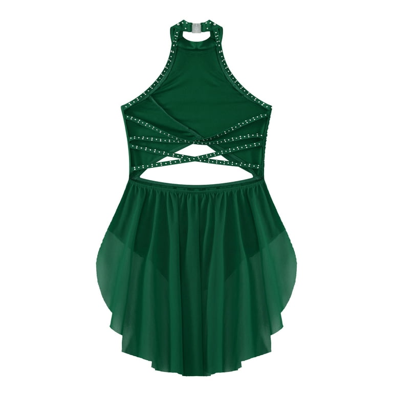green lyrical dress Girls: In A Dream Green Plaid Blouse, (7/8) - The Mint Julep Boutique main image 1