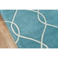 thumbnail image 3 of Momeni Contemporary Rectangle Area Rug, Teal, 3'6" X 5'6", 3 of 4
