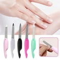 thumbnail image 2 of Radiance Small Metal Nail File Diamond-Dusted Coarse Nail Files Tool Pedicure, 2 of 8
