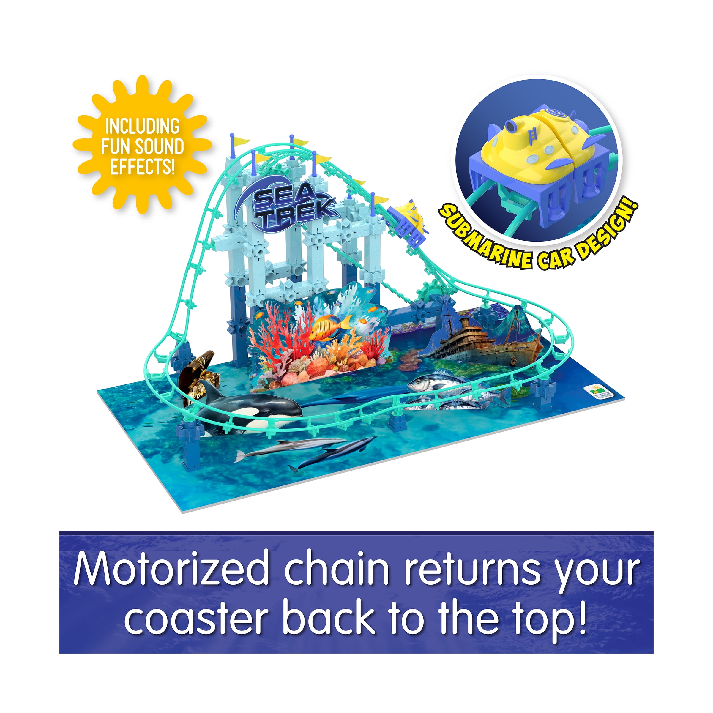 The Learning Journey Techno Trax - Sea Trek: 150+ Pcs