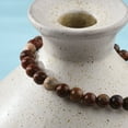 thumbnail image 4 of 10 pc Natural Red Jasper Bead Stretch Bracelets Round Inner Diameter: 2 inch~2-3/8 inch(5~6cm) Bead: 5.8~6.8mm, 4 of 4