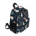 thumbnail image 2 of FORMRS School Backpack with Front Zippered Pocket 12" Student Travel Daypack, Jolly Snowman, 2 of 6