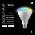 thumbnail image 2 of GE Cync Dynamic Effects BR30 Smart LED Light Bulb with Music Sync, Full Color, 65 Watts, E26 Base, 2 of 7