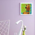 thumbnail image 1 of Cuadros Decorativos Ndcxsfigh 5D DIY perro diamante pintura completo redondo Taladro mosaico, 1 of 9