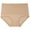 Skin, variant on 3 Pieces Women's High Waisted Underwear Soft Breathable Full Coverage Stretch Briefs Ladies Panties