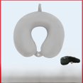 thumbnail image 1 of Almohada de espuma viscoelástica en forma de U Artefacto para dormir en la oficina Almohada para el cuello Almohada cervical para aviones y automóviles, 1 of 2