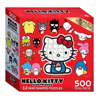 Pack of 3 Hello Kitty Puzzle - Wood Puzzle Collection ( With
