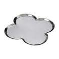 thumbnail image 2 of Bandeja para platos de joyería, placa de almacenamiento de placa de bandeja decorativa, plato de almacenamiento en forma de flor, plato de soporte de plata, 2 of 8