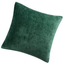 Unique Bargains Soft Water Repellent Throw Pillow Covers Emerald Green 20"x20"