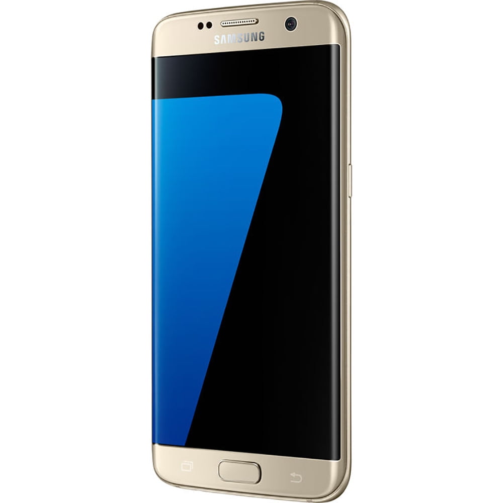 Perder la paciencia comodidad traductor Samsung Galaxy S7 Edge 32GB Unlocked Smartphone, Black - Walmart.com