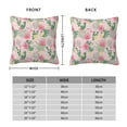 thumbnail image 2 of Pofeuu Tropical Pitaya Print Double-sided plush pillowcase Square Throw Pillow Covers Pillows Cover for Living Room Bedroom Sofa Couch Cushion Cover（No pillow core）-16"x16", 2 of 7