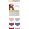 thumbnail image 2 of ORUYROP 6Pcs Bladder Leakproof Underwear for Women Incontinence Urine Women's High Absorbency Period Cotton Underwear Heavy Flow Panties Postpartum Menstrual Protective Briefs, 2 of 5
