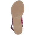thumbnail image 6 of Journee Womens Lavine Multi Strap Flat Sandals, 6 of 11