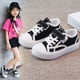 thumbnail image 4 of Zapatos de lona para niñas, zapatos de primavera y otoño para niños, zapatos de tabla para niñas de tamaño mediano y grande, zapatos de tela para niños, suela suave informal, 4 of 6