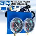 thumbnail image 3 of Equilibrador de manómetro de vacío para motocicleta, sincronizador de carburador, carburador de motocicleta, carburador, manómetro de vacío, sincronizador, herramienta de equilibrio, accesorios de motocicleta, duradero, 2 cilindros Kuyhfg Sin marca, 3 of 5