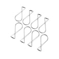 thumbnail image 2 of Advancent 100 Uds. Ganchos de techo, Clips de techo de rejilla colgante, colgadores de barra en T, soporte de señal suspendido Almacenamiento y organización del hogar, 2 of 6