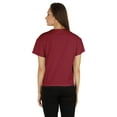 thumbnail image 4 of Inkmeso T-Shirt à Manches Courtes pour Femmes Épaules Tombantes Col Rond T-Shirts d'Été Décontractés, 4 of 7