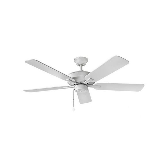 52 inch 5 Blade Ceiling Fan-Chalk White Finish Bailey Street Home 81-Bel-4466569