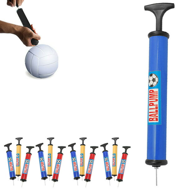 6 Pc Hand Air Pump Inflator Needle Sports Ball Football Basketball Soccer Balls Walmart Com