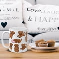 thumbnail image 5 of MUGBREW 11 Oz Ceramic Tea Cup Coffee Mug, Playful Posture Toy Poodle, 5 of 7
