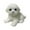 White, variant on Lifelike Fluffy Puppy Slow Rebound Squishy Fidget Toys for Adults, Soft Silicone Tactile Gadget, Indoor Desktop Sensory Decor Accessory Brown White 1 Pack