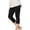 Black, variant on Girls Yoga Pants with Rhinestone Trim Comfortable Stretchy Capris for Everyday Wear Casual School Outdoor Activities Spring Summer Fall Toddler Short Pants Girls Cat and Girls Leggings Smart