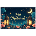 thumbnail image 6 of LUUFILx Eid Mubarak Banner Backdrop Lanterns and Stars for Festive Eid Party Celebration Event Decor Photography Props Ramadan Decorations Holiday Occasion, 6 of 8