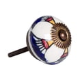 thumbnail image 5 of Knob-It Vintage Cabinet Drawer Knobs 12-Piece 3 Inch Colorful Hand Painted, 5 of 5
