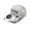 Gray, variant on Men Women Cool Mesh Baseball Caps with Mini Fan,Solar Rechargeable Breathable Sun Protection Hat With Built-in Cooling Fan Lightweight Summer Outdoor Sunshade Cap