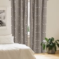 thumbnail image 3 of Ambesonne Coffee Window Curtains, Warm Caffeine Drink and Food, Each 28" W x 63" L, Pale Taupe White, 3 of 5