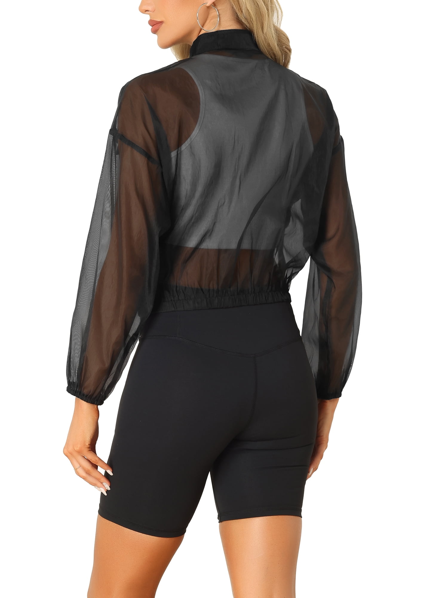 ジャケット・アウター Theory 24SS SHEER BOMBER AIRY COTTON 24SS theory AIRY COTTON SHEER BOMBER Knit Jacket, Size S