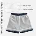 thumbnail image 3 of FORMRS Boys Swim Trunks Quick Dry Mesh Liner Boardshorts Sizes XS-XL, Red and White Fireworks Pattern, 3 of 7