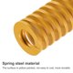 thumbnail image 4 of Troquel Resorte, 27mm OD 45mm Largo Espiral Estampado Ligera Carga Compresión Troquel Resortes para 3D Impresora Eléctrica Pieza, Amarillo Unique Bargains resortes de compresión, 4 of 5