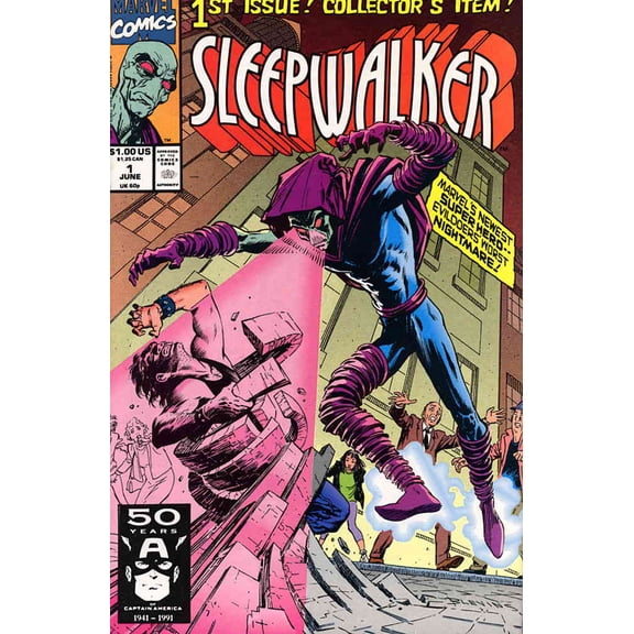 Sleepwalker #1 VF ; Marvel Comic Book
