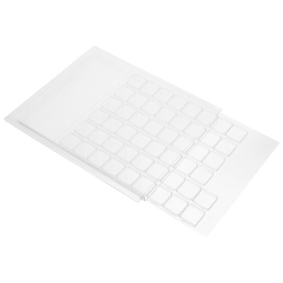 jojofuny 1Pack Clear Plastic Bead Storage Compact Design for Small Accessories Nail Art Enthusiasts