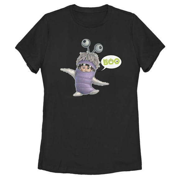 Women's Monsters Inc Monsters Inc. Boo Dance Graphic Tee Black Medium