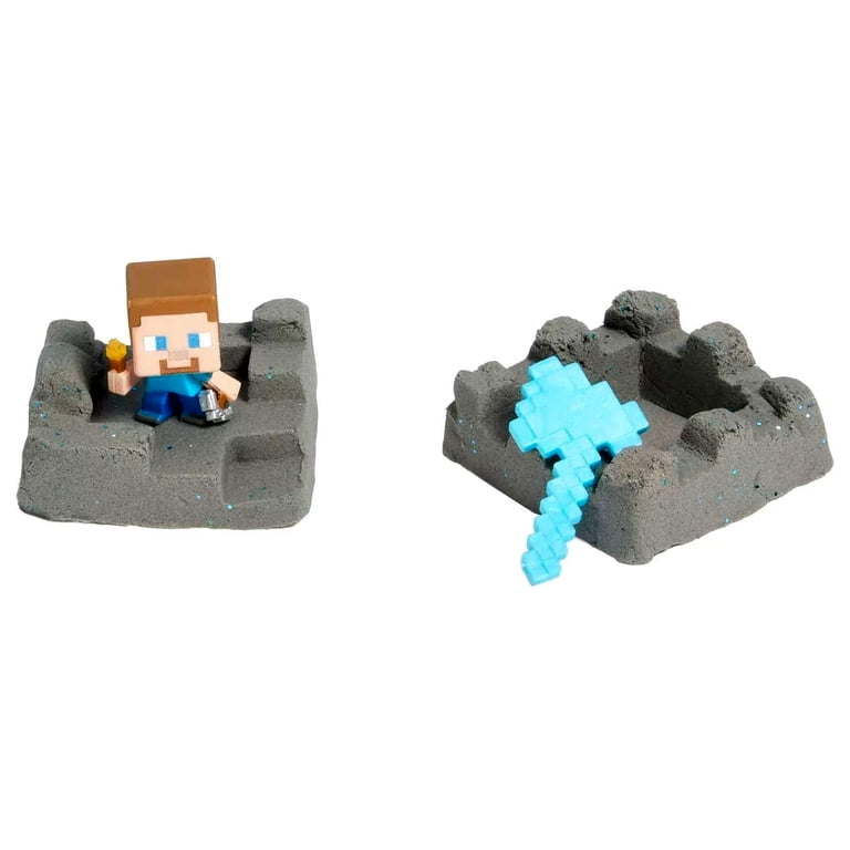 Minecraft Mini Mining Set, Elementals # 3, with Moldable Sand
