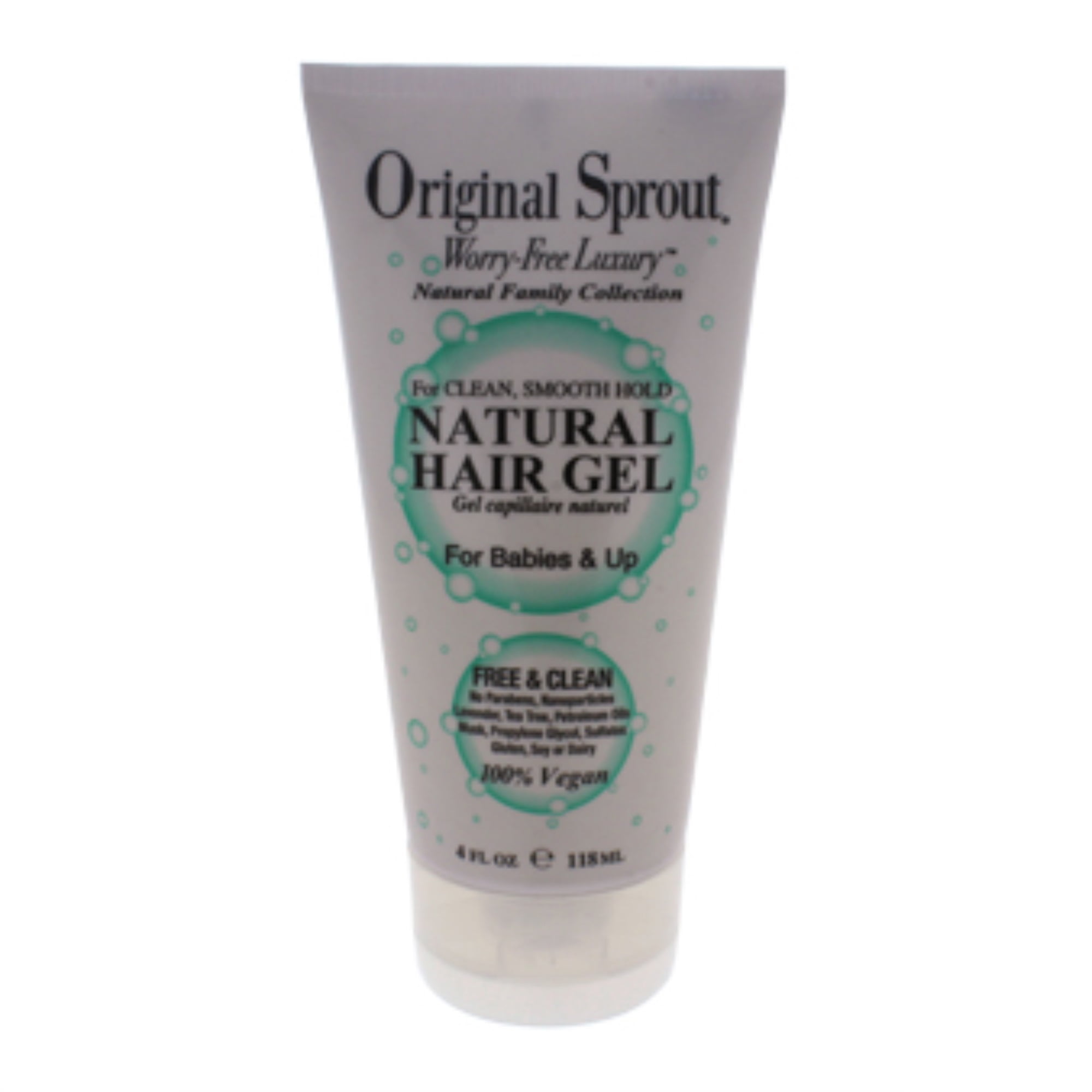 Natural Hair Gel By Original Sprout For Kids 4 Oz Gel Walmart