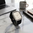 thumbnail image 3 of Compatible for Apple Watch Series 11 10 Band 46mm 42mm 40mm  with Bumper, Bling Glitter Women Silicone Soft Comfortable Strap for iWatch Band 46mm 44mm 42mm 40mm 38mm, 3 of 4