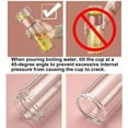 thumbnail image 6 of Tryteavas Glass Infuser, 3-in-1 Double Wall Tea Tumbler with Strainer, Your Portable Brewing Companion, for Blooming & Loose Leaf Tea, 6 of 7