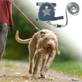 thumbnail image 2 of Unique Bargains 1 Set Backpack Pet Leash Kit Durable Dog Leash Kit for Dog Blue Large, 2 of 6