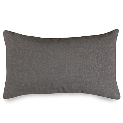 Gray Wales Small Pillow 12x20