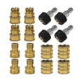 thumbnail image 1 of 16pcs Wooden Train Railway Tracks Connector Expansion Track Connector Railway Toys Part, 1 of 5