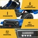 thumbnail image 3 of Camión eléctrico para montar 12V con control remoto, suspensión de resorte, luces LED, Bluetooth, 2 velocidades, juguete para niños +3 años (negro), 3 of 8