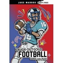 Jake Maddox Sports Jokes Laugh-Out-Loud Football Jokes and Puns, (Hardcover)