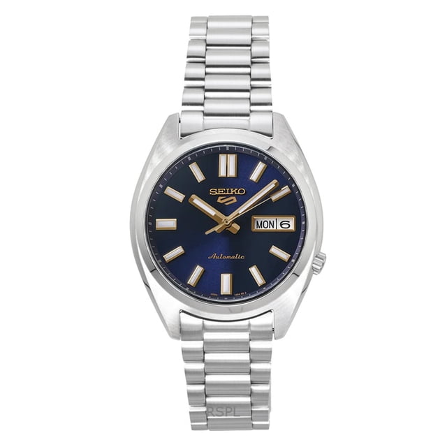 Seiko 5 Sports SNXS Acier Inoxydable Cadran Bleu Automatique SRPL55K1 100 m Montre pour Homme